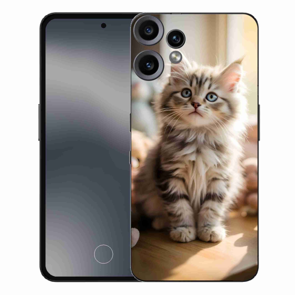 Zselés borítás mmCase a Nothing CMF Phone 2 Pro készülékhez - aranyos cica 10