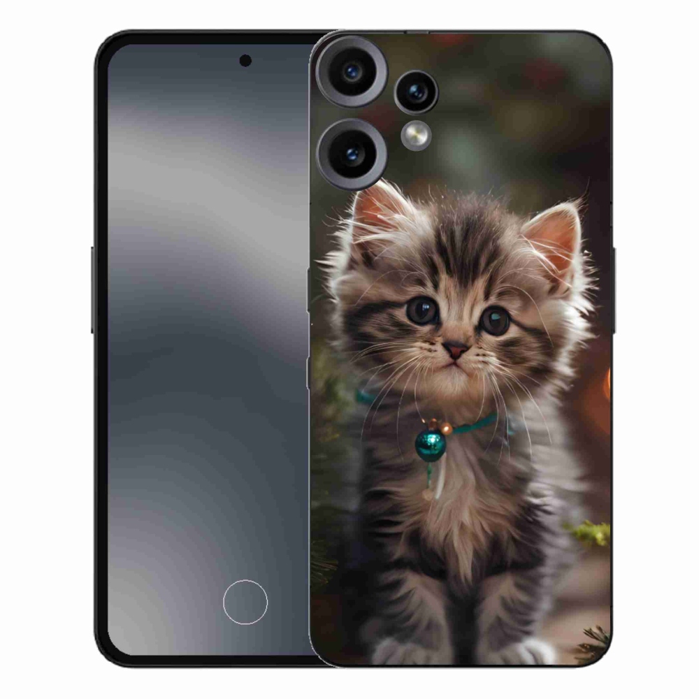 Zselés borítás mmCase a Nothing CMF Phone 2 Pro készülékhez - aranyos cica 11