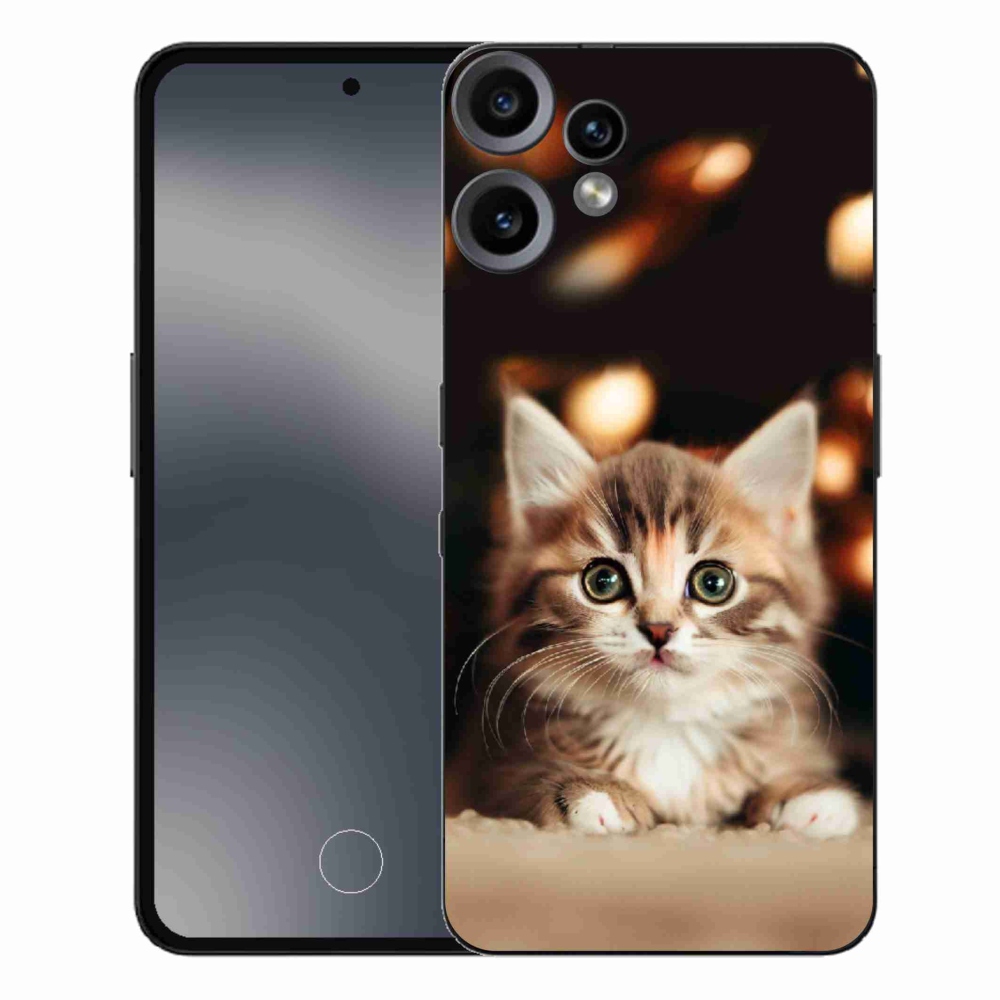 Zselés borítás mmCase a Nothing CMF Phone 2 Pro készülékhez - aranyos cica 2