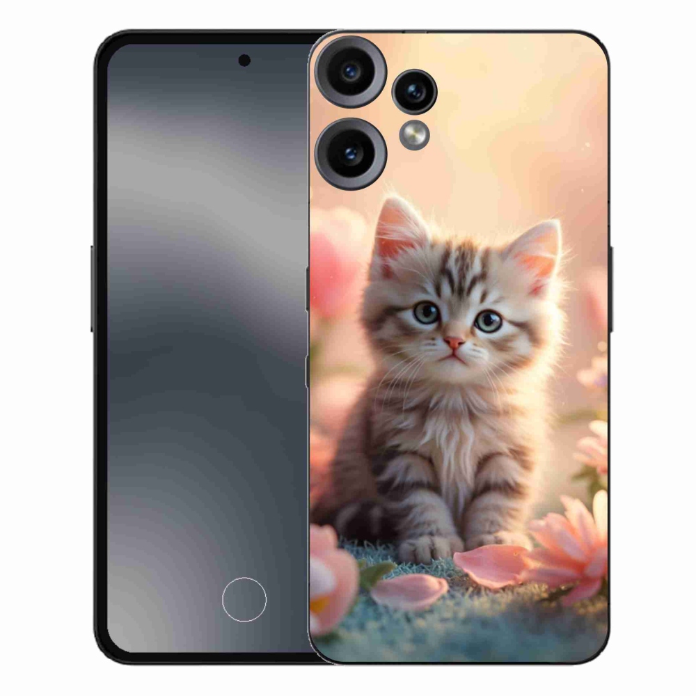 Zselés borítás mmCase a Nothing CMF Phone 2 Pro készülékhez - aranyos cica 8
