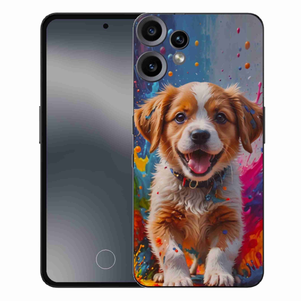 Zselés borítás mmCase a Nothing CMF Phone 2 Pro készülékhez - aranyos kiskutya 3