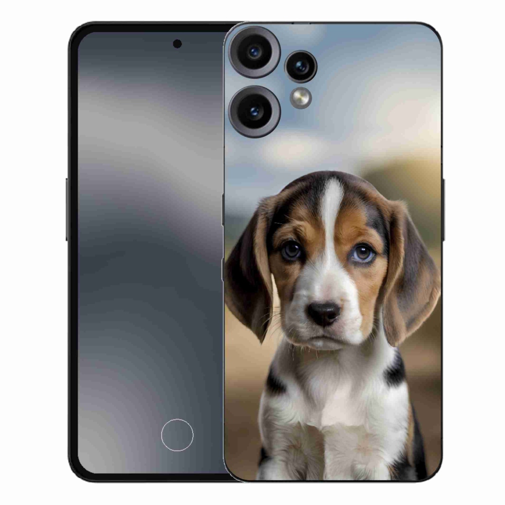 Zselés borítás mmCase a Nothing CMF Phone 2 Pro készülékhez - aranyos beagle