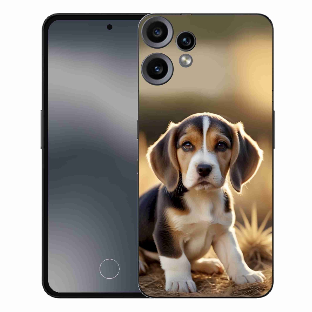 Zselés borítás mmCase a Nothing CMF Phone 2 Pro készülékhez - aranyos beagle