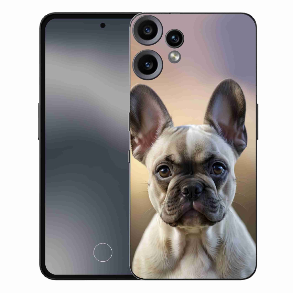 Zselés borítás mmCase a Nothing CMF Phone 2 Pro készülékhez - aranyos francia bulldog