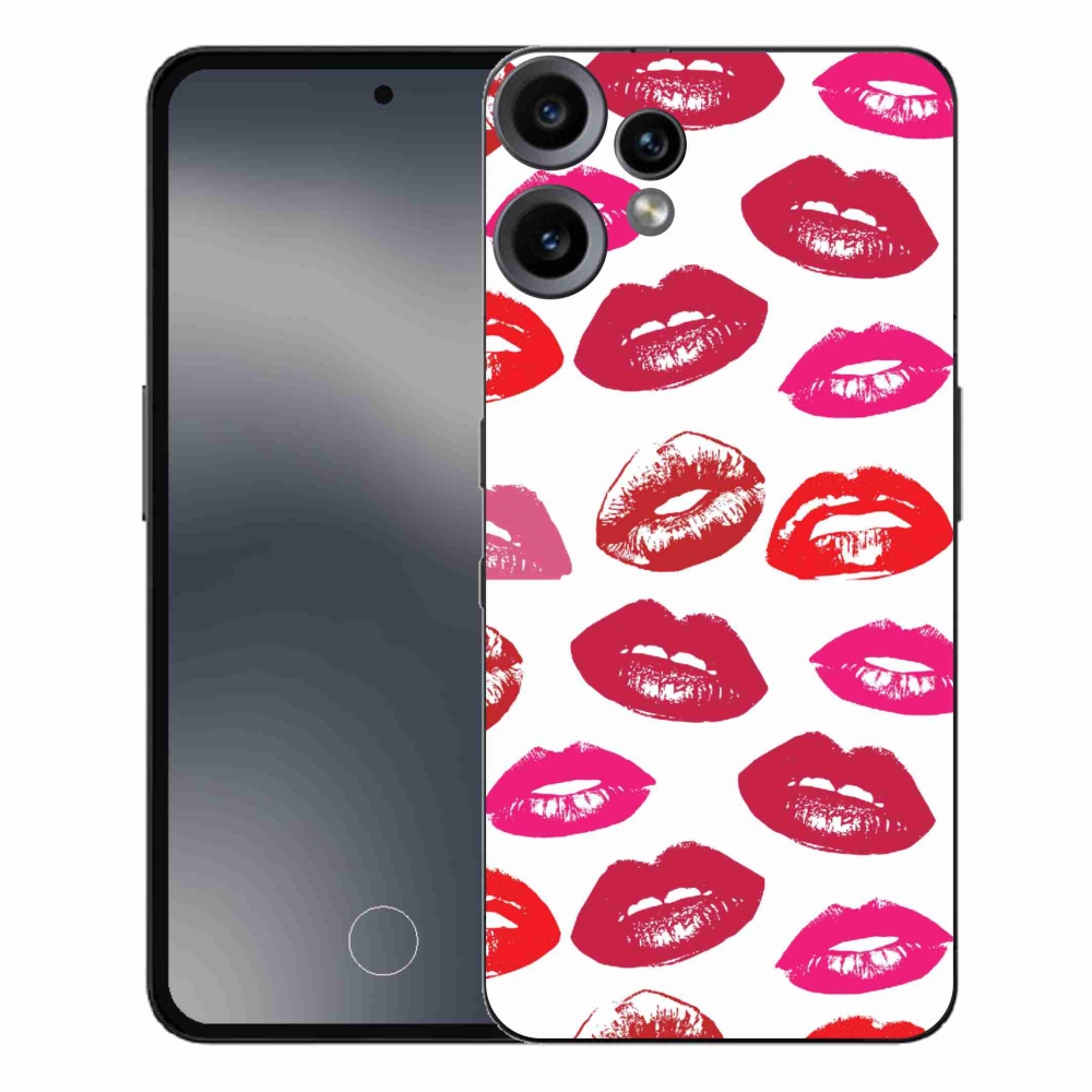 Zselés borítás mmCase a Nothing CMF Phone 2 Pro készülékhez - ajkak