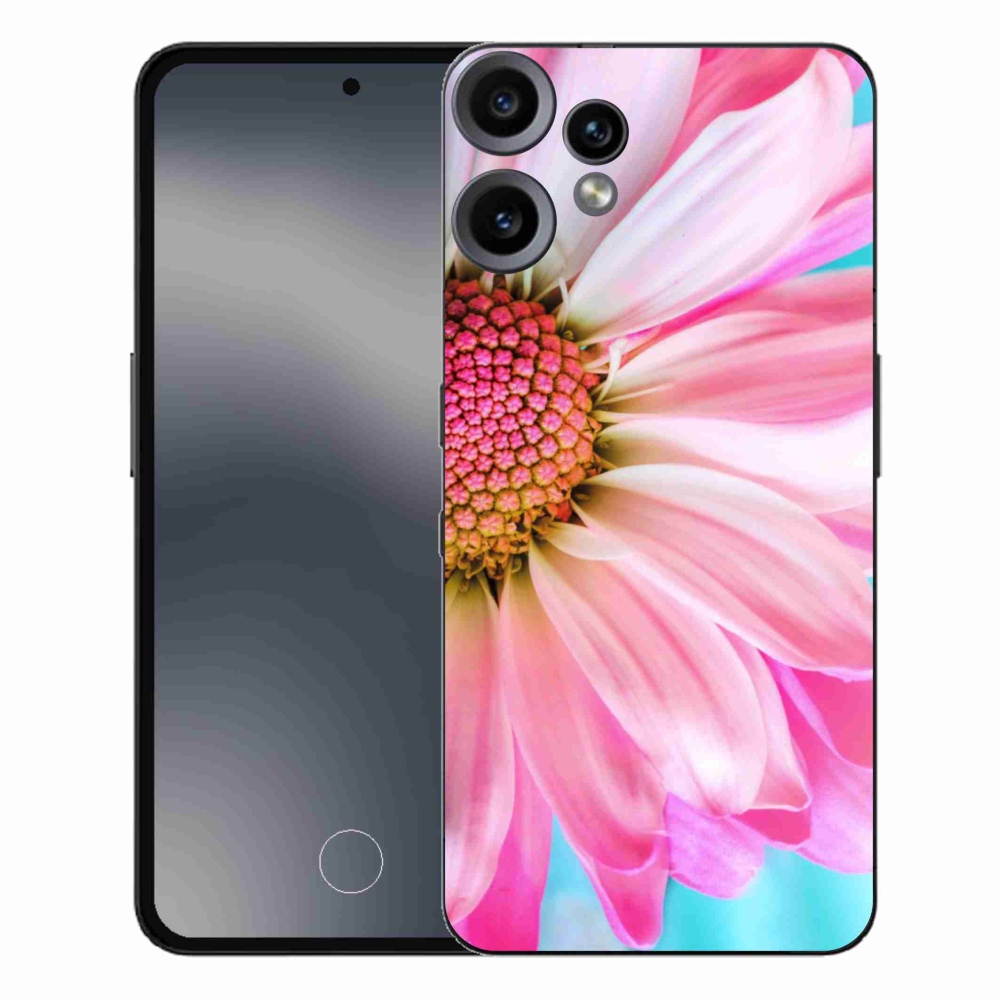 Gél védőhuzat mmCase a Nothing CMF Phone 2 Pro készülékhez - rózsaszín virág