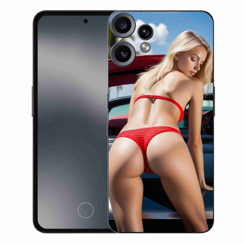 Zselés borítás mmCase a Semmi CMF Phone 2 Pro - szexi nő 2