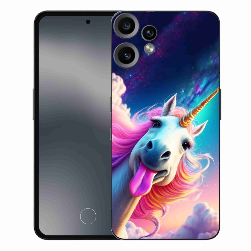 Zselés borító mmCase a Nothing CMF Phone 2 Pro készülékhez - őrült egyszarvú