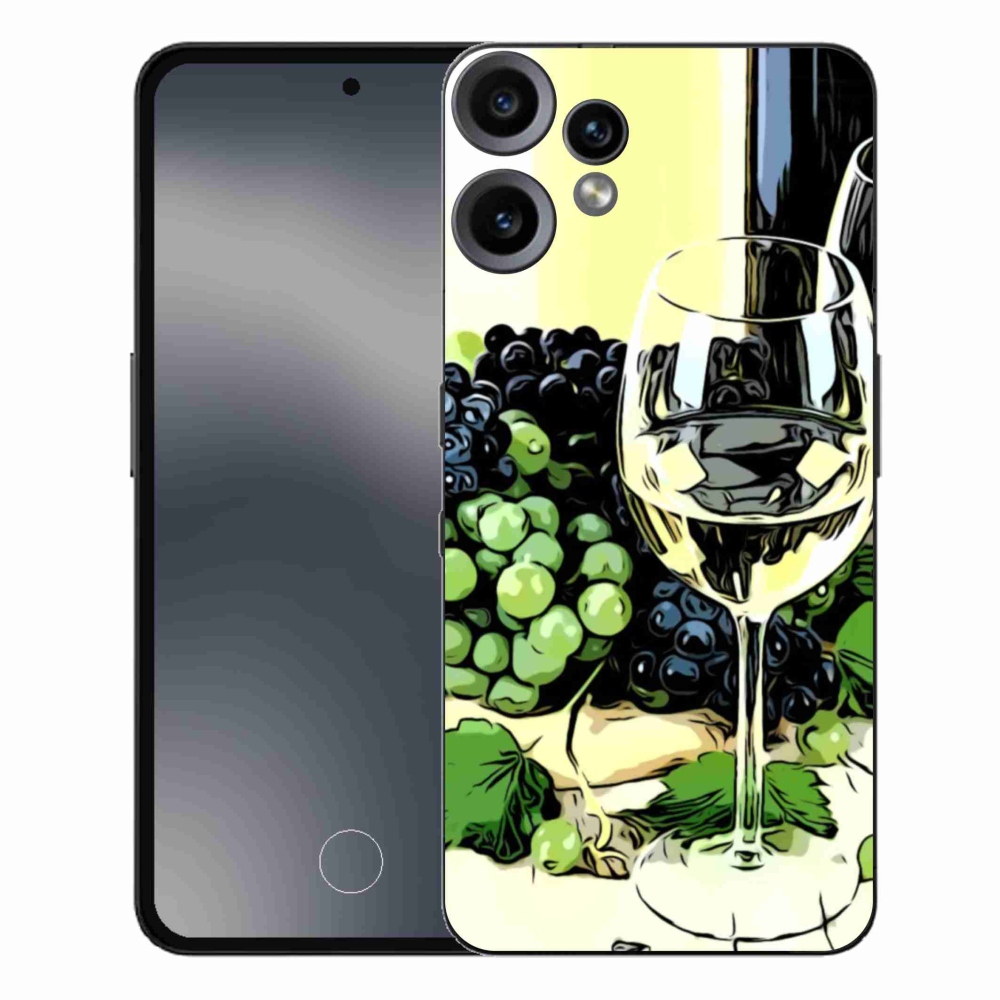 Zselés borító mmCase a Nothing CMF Phone 2 Pro készülékhez - borospohár