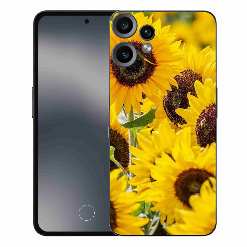 Zselés borítás mmCase a Nothing CMF Phone 2 Pro készülékhez - Napraforgó