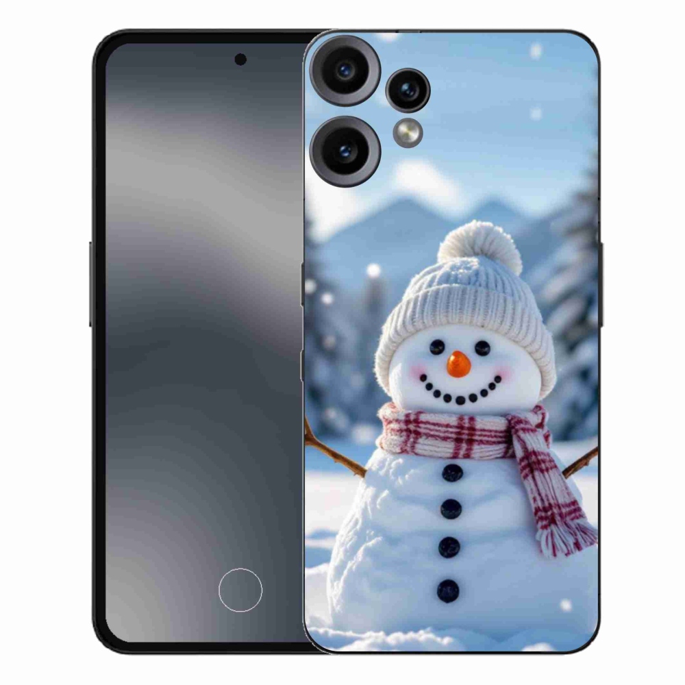 Zselés borítás mmCase a Nothing CMF Phone 2 Pro készülékhez - hóember 3