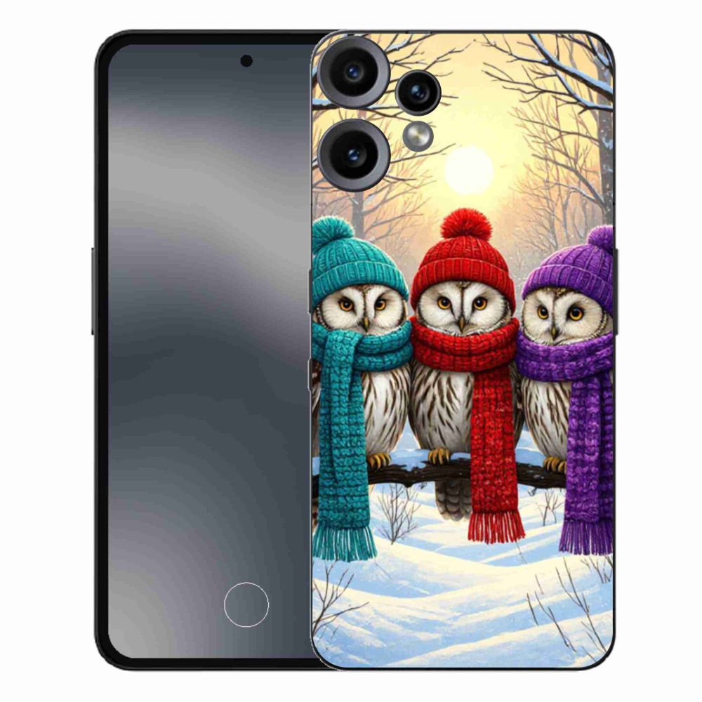 Zselés borítás mmCase a Nothing CMF Phone 2 Pro készülékhez - bagolybarátok