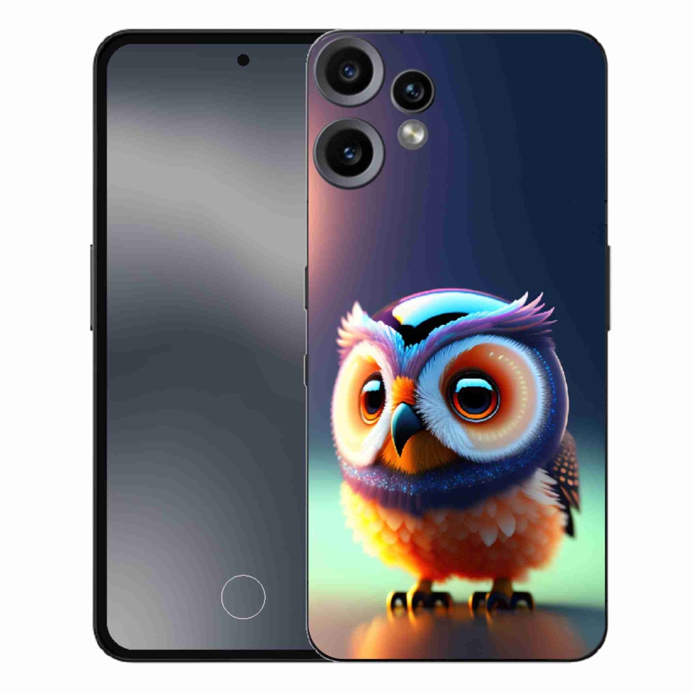Zselés borítás mmCase a Nothing CMF Phone 2 Pro készülékhez - bagoly