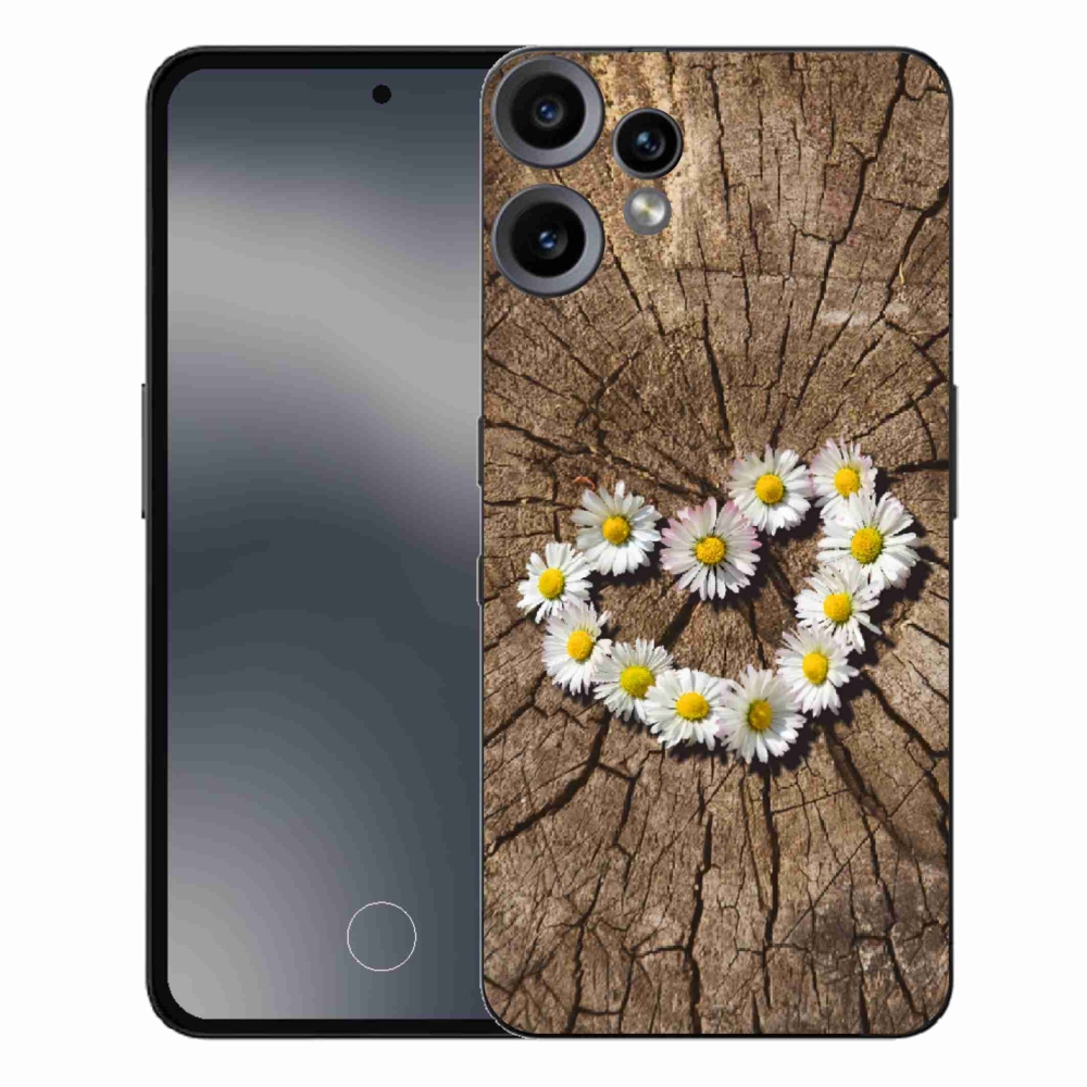 Zselés borítás mmCase a Nothing CMF Phone 2 Pro készülékhez - Százszorszép szív