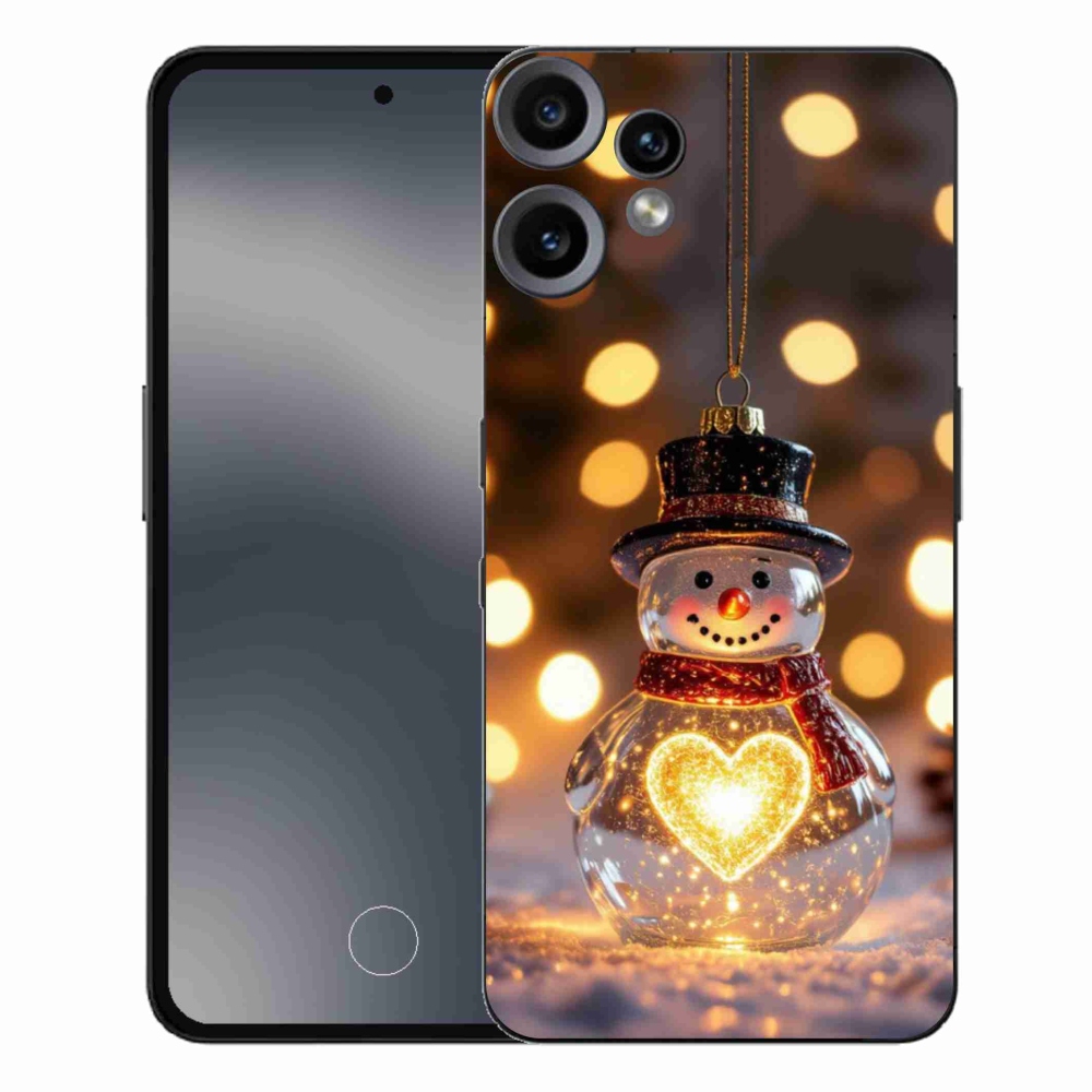 Zselés borítás mmCase a Nothing CMF Phone 2 Pro készülékhez - Karácsonyi hóember