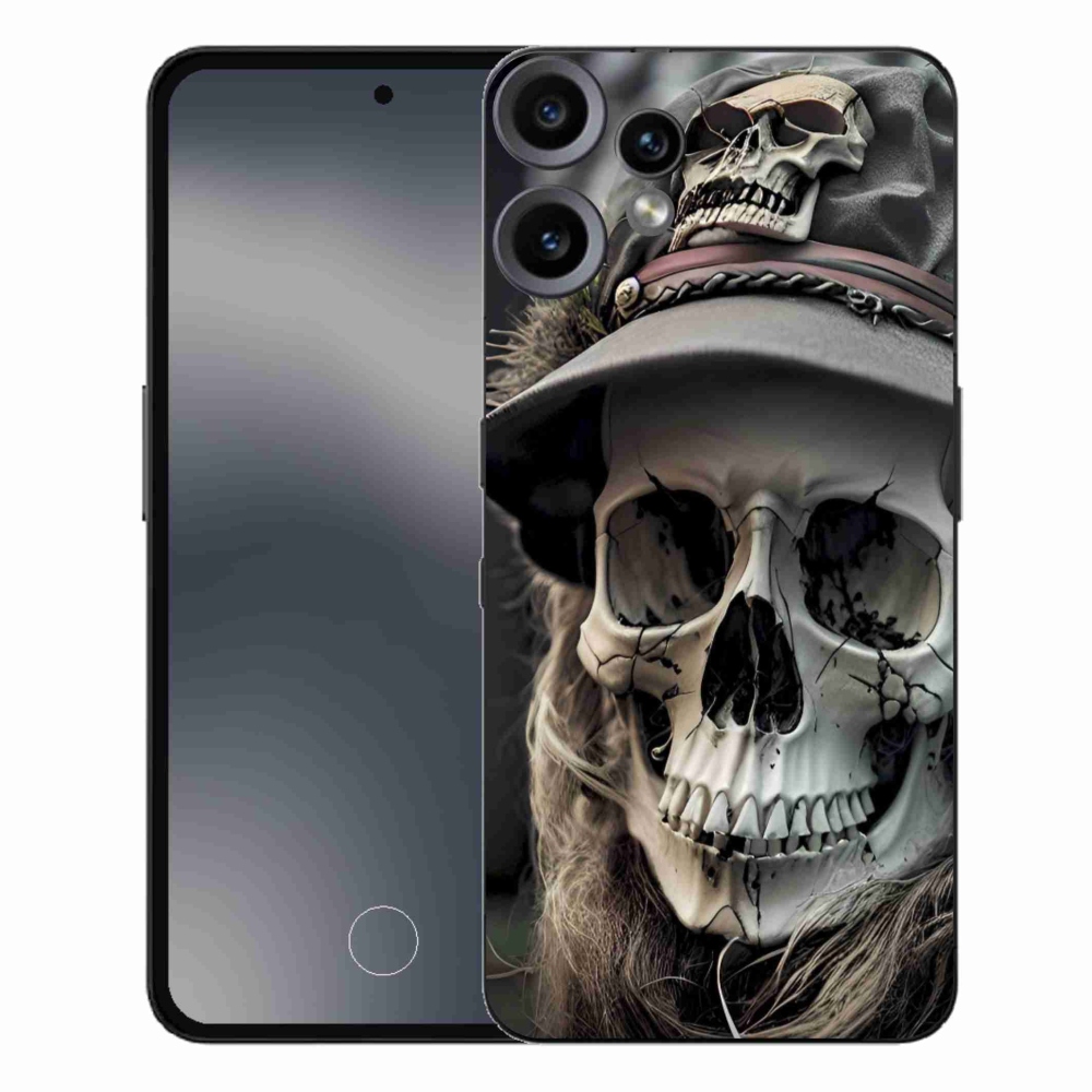 Zselés borítás mmCase a Nothing CMF Phone 2 Pro készülékhez - sötét koponya