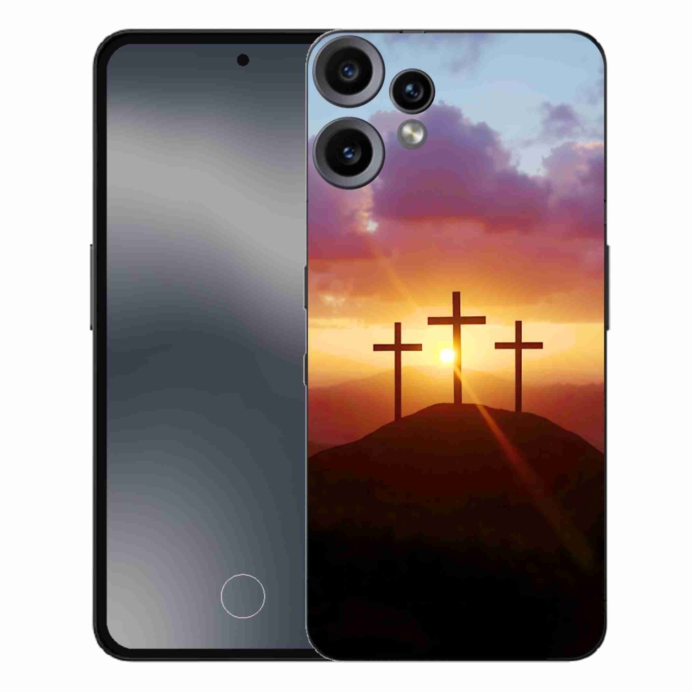 Zselés borítás mmCase a Nothing CMF Phone 2 Pro készülékhez - három kereszt