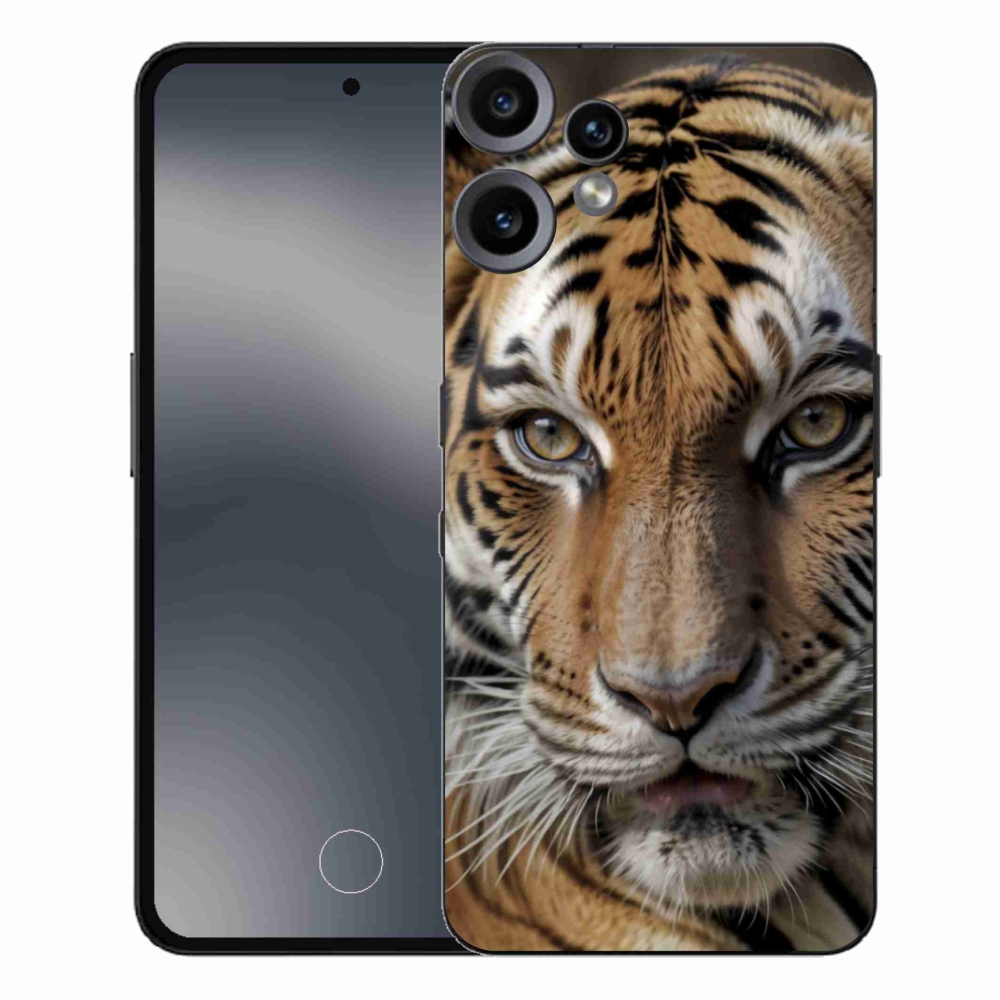 Zselés borítás mmCase a Nothing CMF Phone 2 Pro készülékhez - tigris nézet