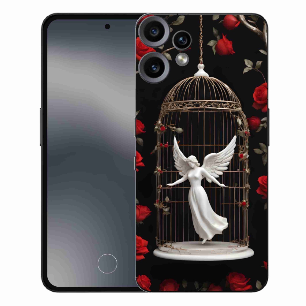 Zselés borítás mmCase a Nothing CMF Phone 2 Pro készülékhez - csapdába esett angyal