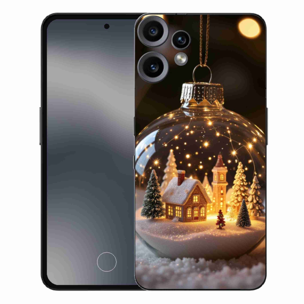 Zselés borítás mmCase a Nothing CMF Phone 2 Pro készülékhez - Karácsonyi gömb 3