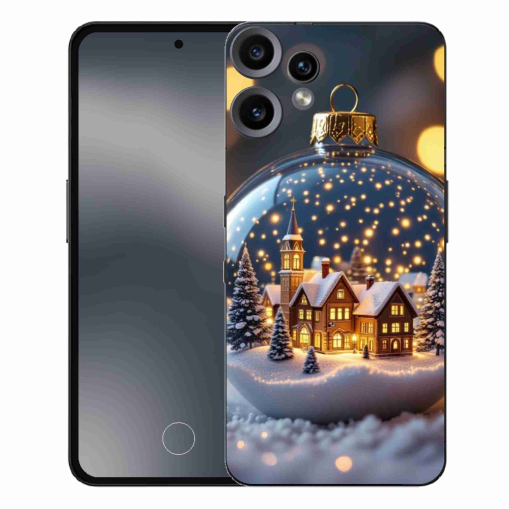 Zselés borítás mmCase a Nothing CMF Phone 2 Pro készülékhez - Karácsonyi gömb 4
