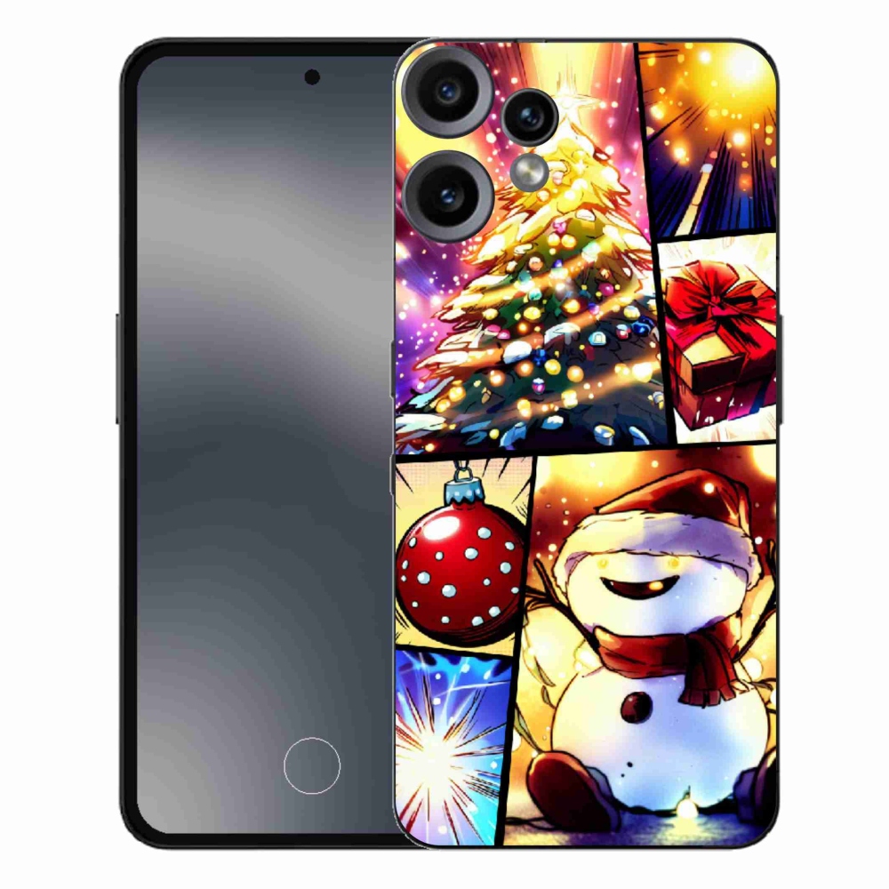 Gél borító mmCase a Nothing CMF Phone 2 Pro készülékhez - Karácsonyi motívumok 1