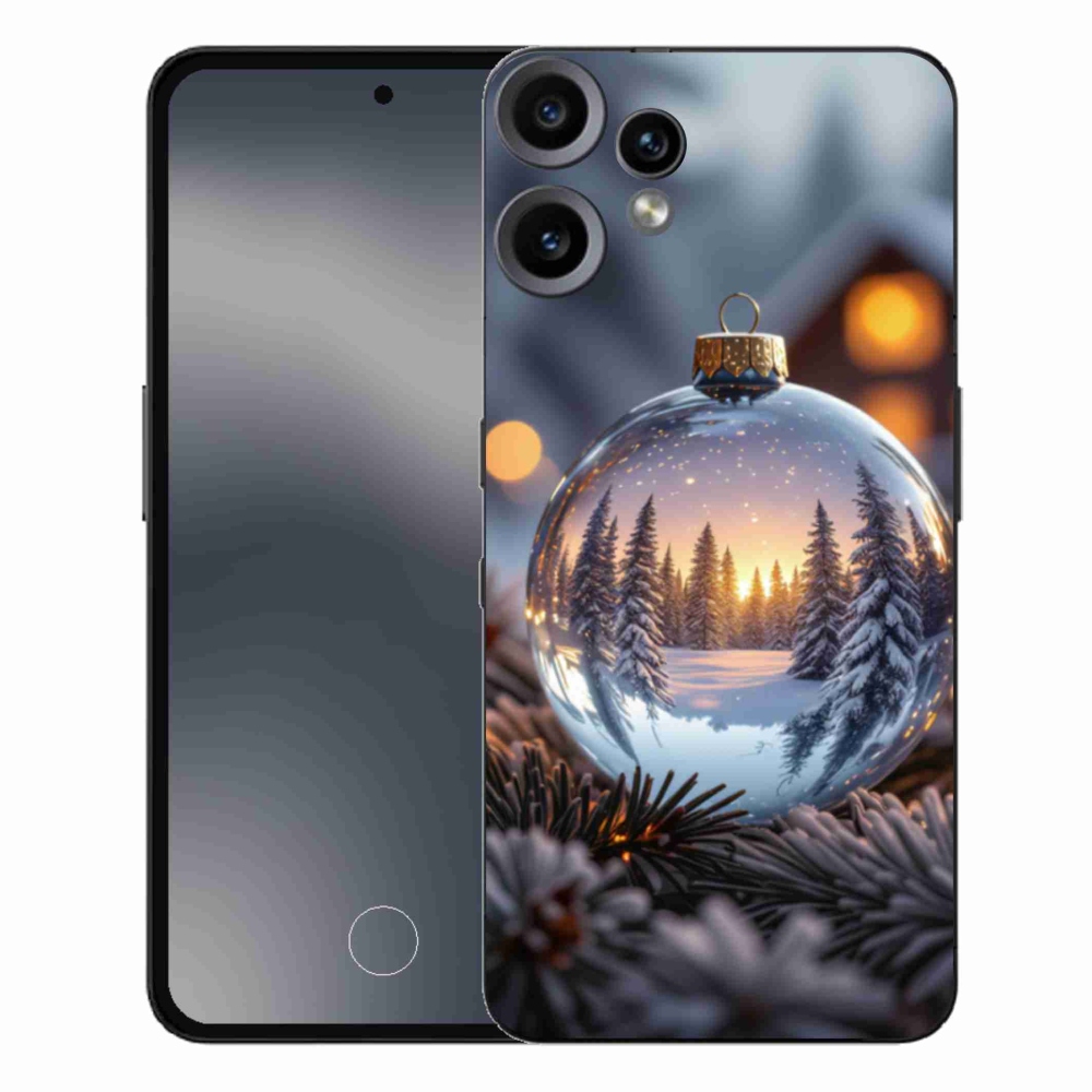 Zselés borítás mmCase a Nothing CMF Phone 2 Pro készülékhez - karácsonyi dekoráció