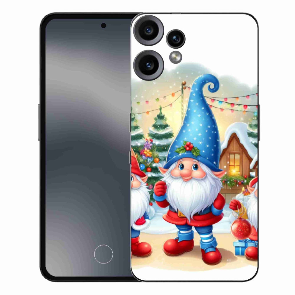 Zselés borítás mmCase a Nothing CMF Phone 2 Pro készülékhez - Karácsonyi manók