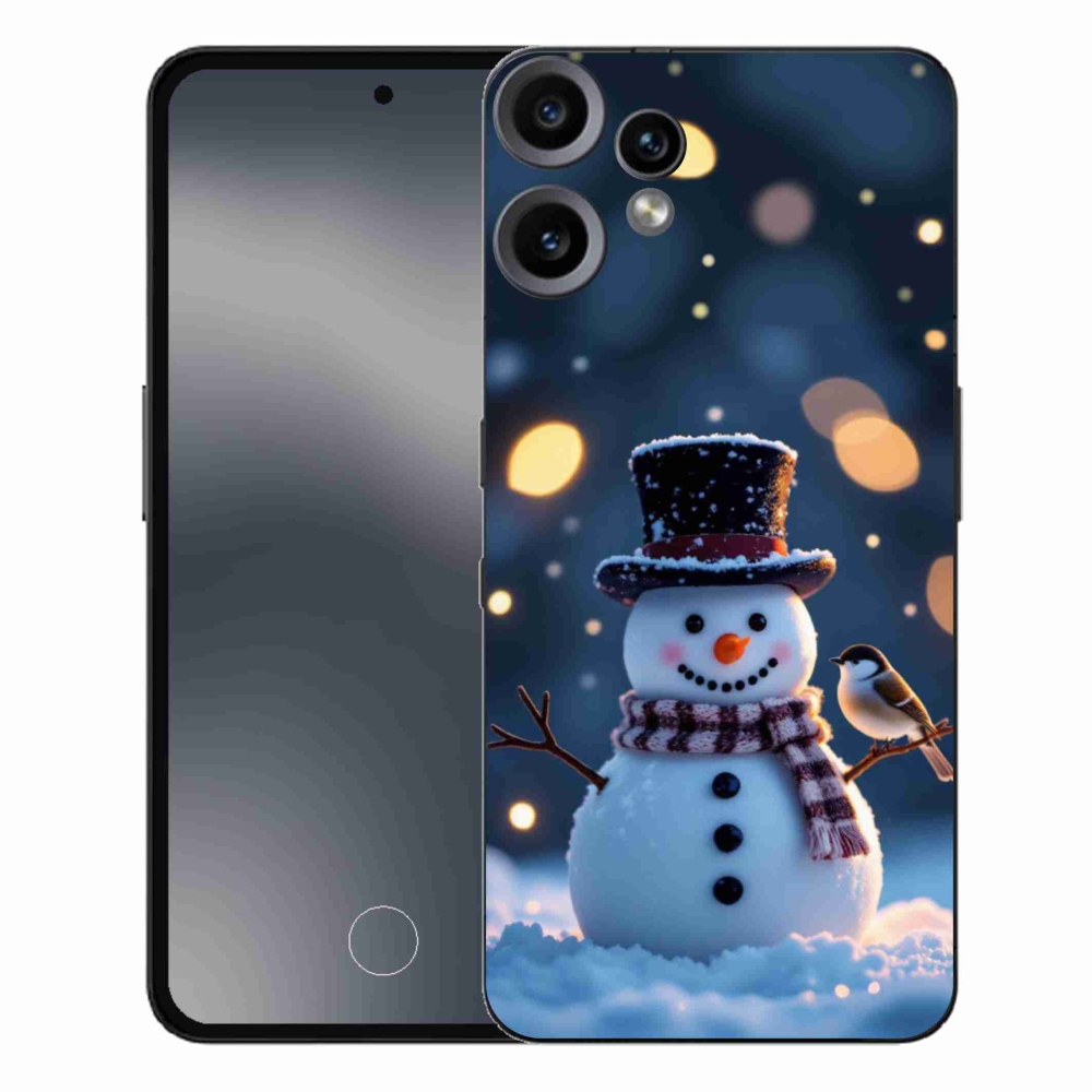 Zselés borítás mmCase a Nothing CMF Phone 2 Pro készülékhez - Karácsonyi hóember