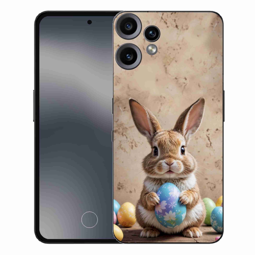 Zselés borítás mmCase a Nothing CMF Phone 2 Pro készülékhez - Húsvéti nyuszi