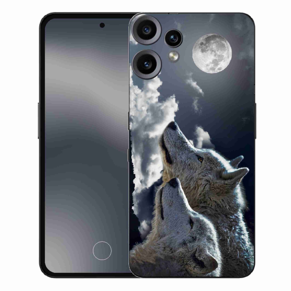 Zselés borítás mmCase a Nothing CMF Phone 2 Pro készülékhez - farkasok