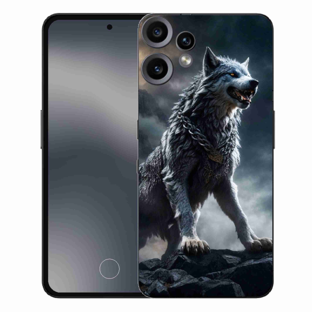 Zselés borítás mmCase a Nothing CMF Phone 2 Pro készülékhez - farkas 1