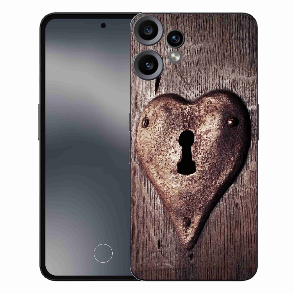 Zselés borítás mmCase a Nothing CMF Phone 2 Pro készülékhez - szív alakú zárral