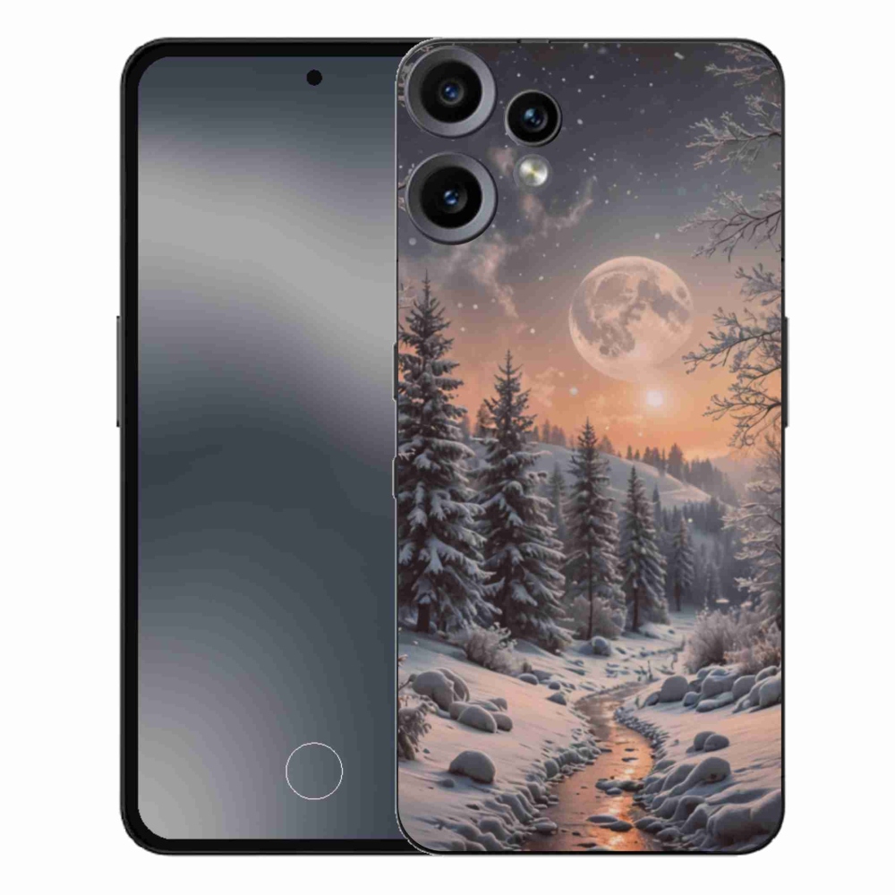 Zselés borítás mmCase a Nothing CMF Phone 2 Pro készülékhez - téli tájkép 2