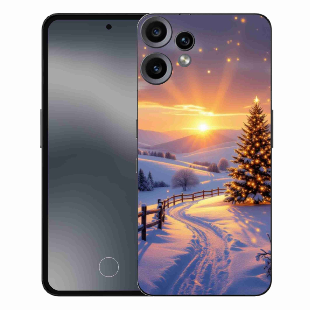 Zselés borítás mmCase a Nothing CMF Phone 2 Pro készülékhez - téli tájkép