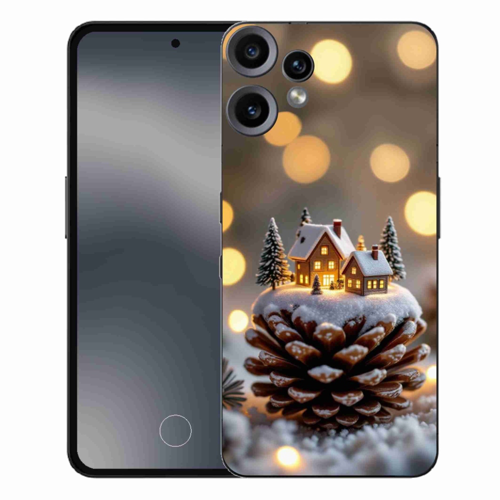 Zselés borítás mmCase a Nothing CMF Phone 2 Pro készülékhez - téli falu