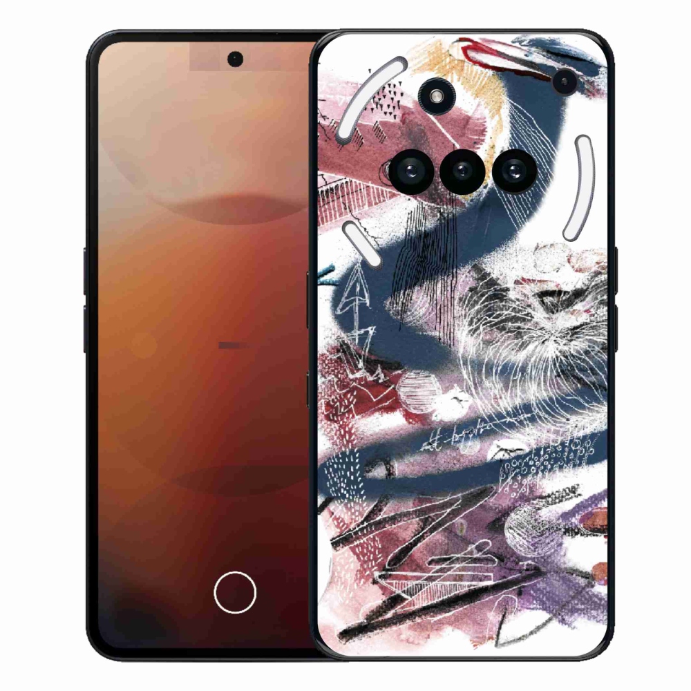 Gel Cover mmCase a Nothing Phone-hoz (3a) - absztrakt motívum 28