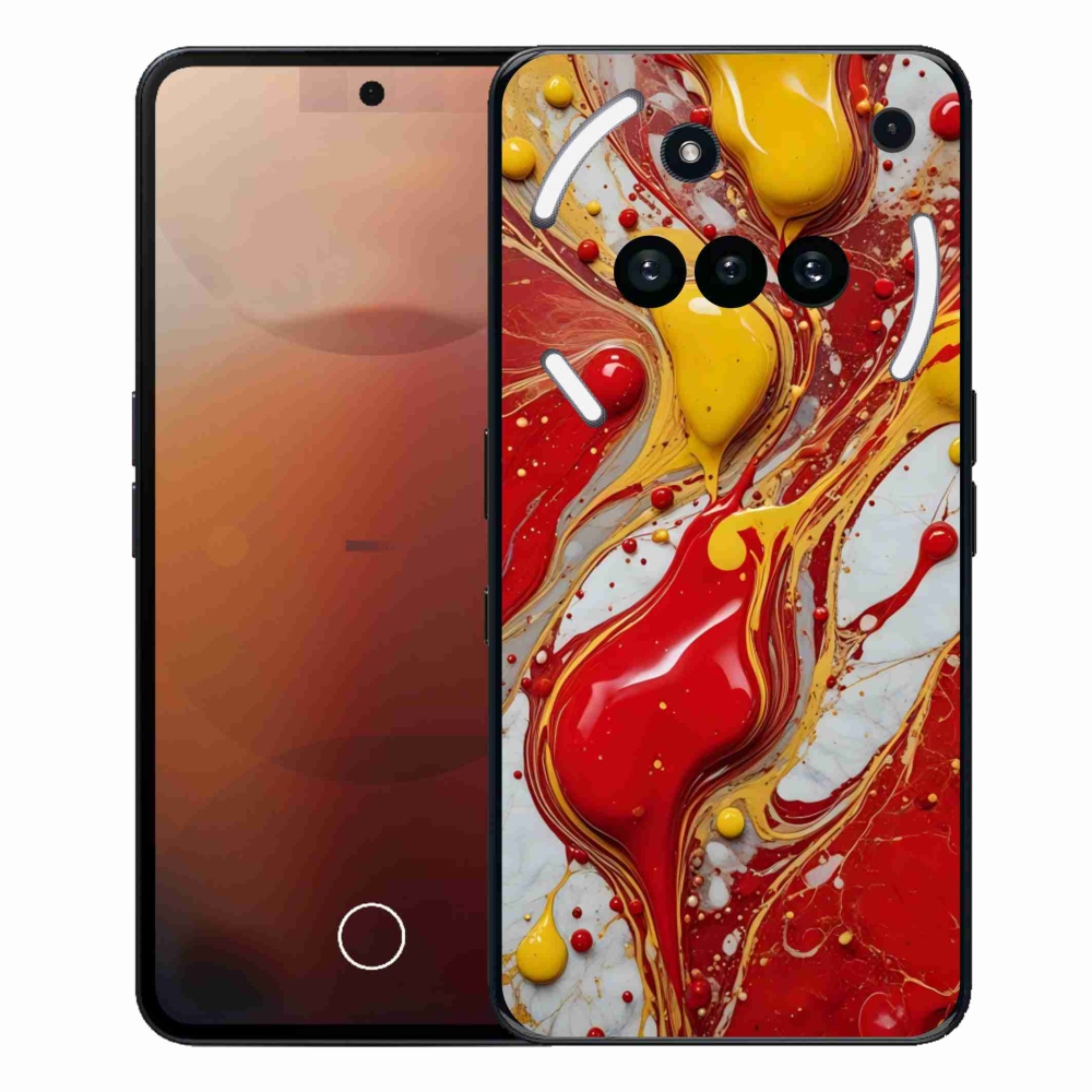 Zselés borító mmCase a Nothing Phone-hoz (3a) - absztrakt motívum 42