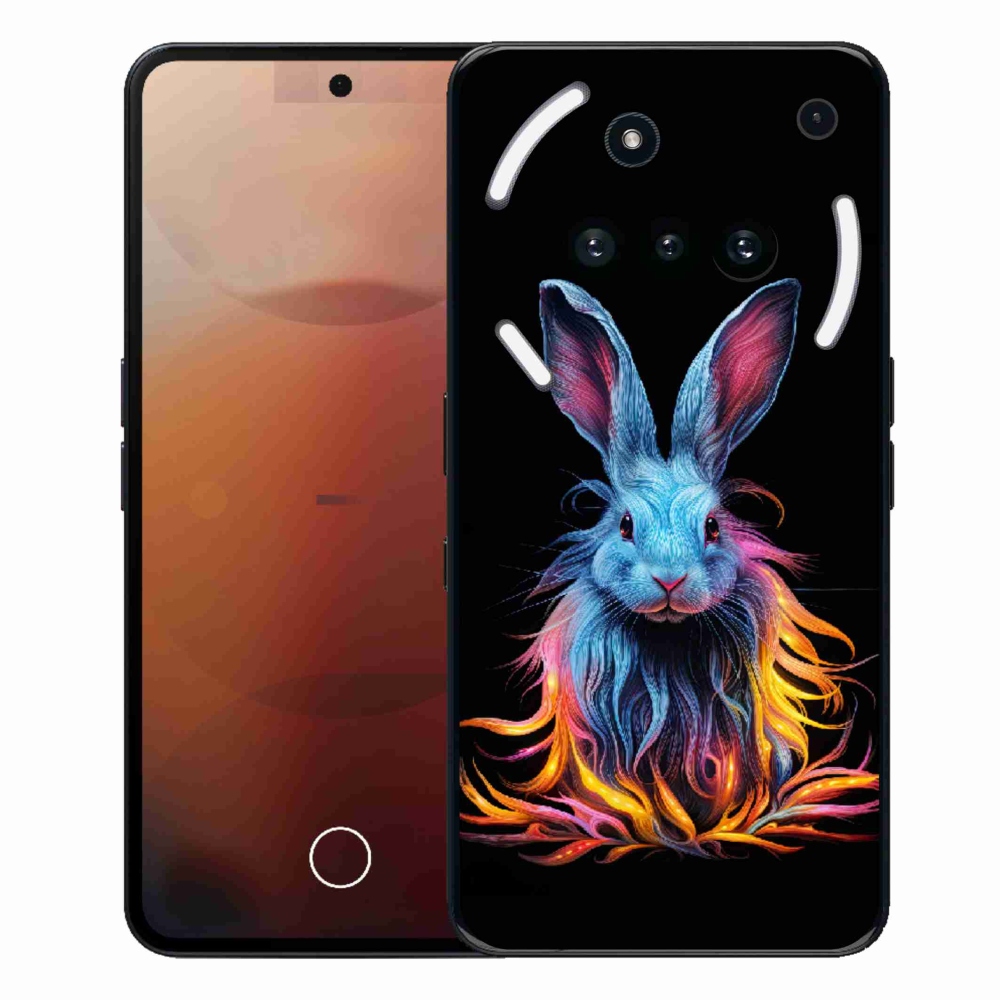 Zselés borító mmCase for Nothing Phone (3a) - absztrakt nyúl