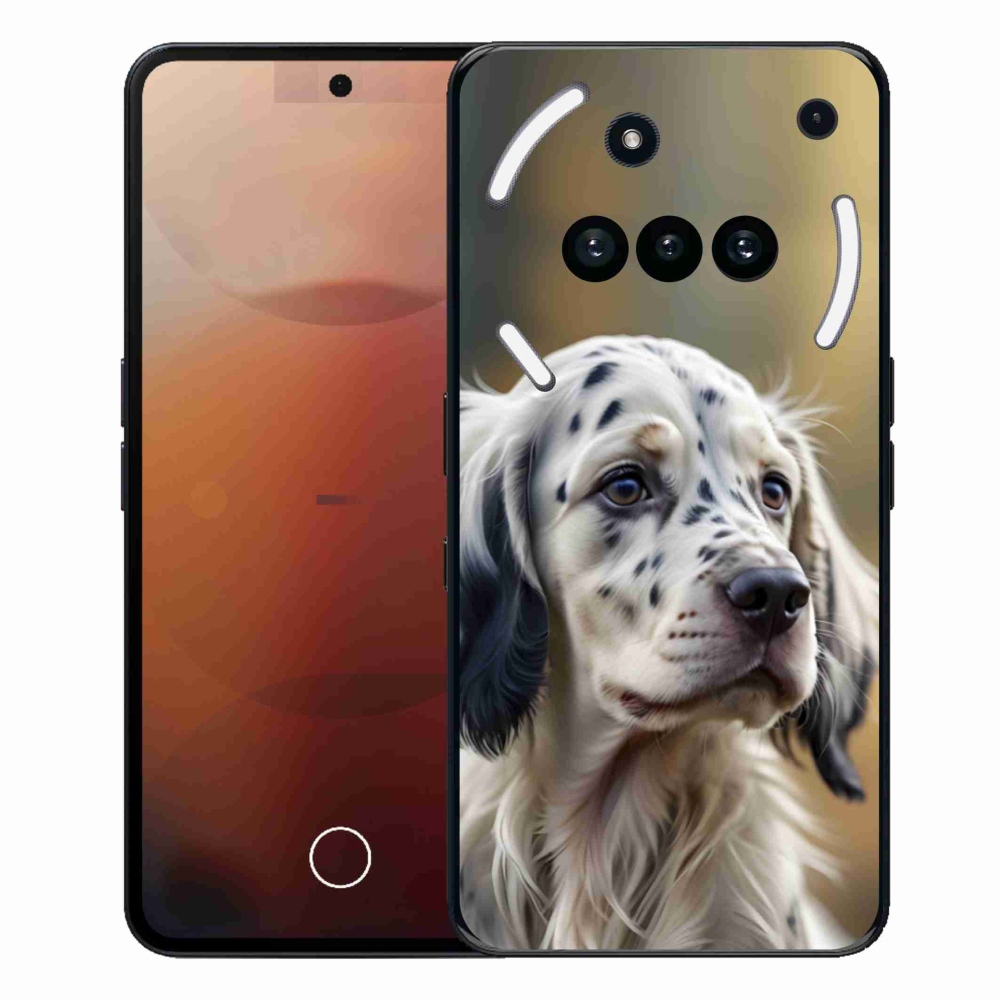 Zselés borítás mmCase a Semmi telefonhoz (3a) - English Setter