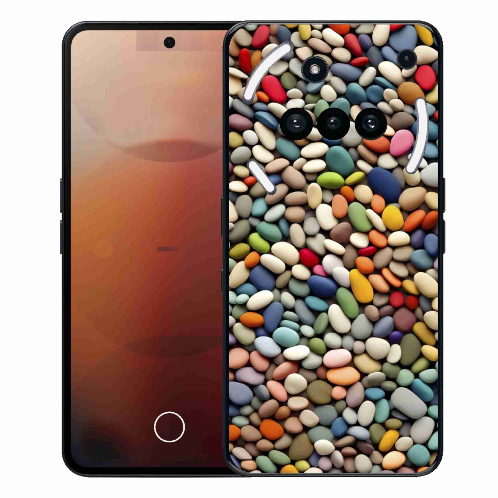 Gél borító mmCase for Nothing Phone (3a) - színes strasszkövek 2