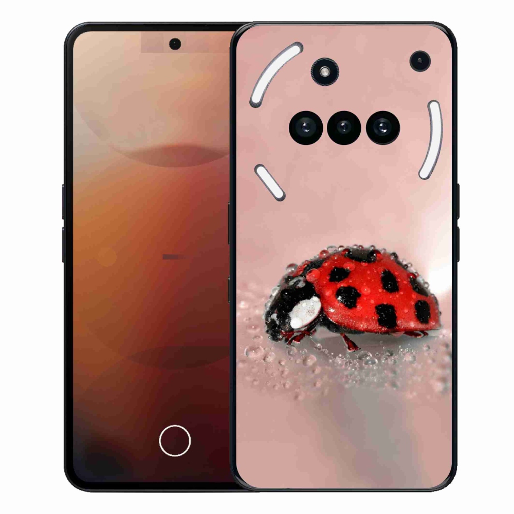 Zselés borító mmCase a Nothing Phone-hoz (3a) - katicabogár