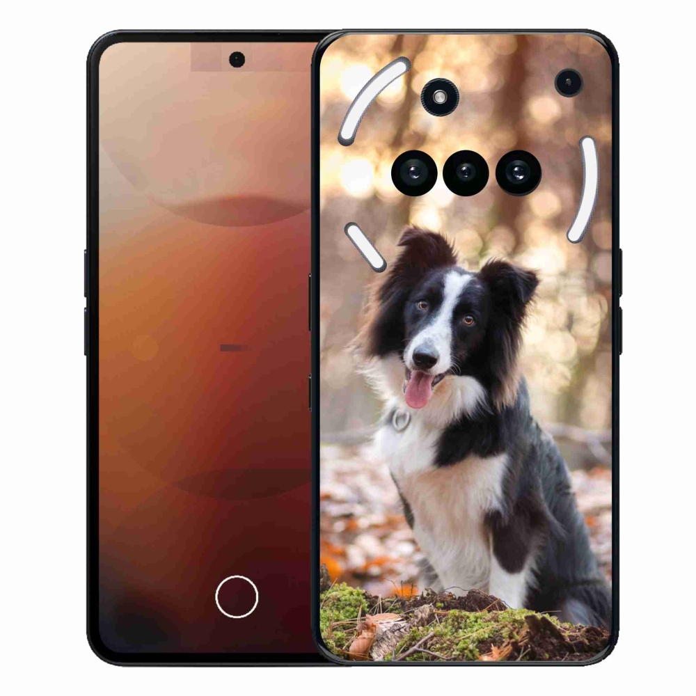 Zselés borító mmCase for Nothing Phone (3a) - border colie 1