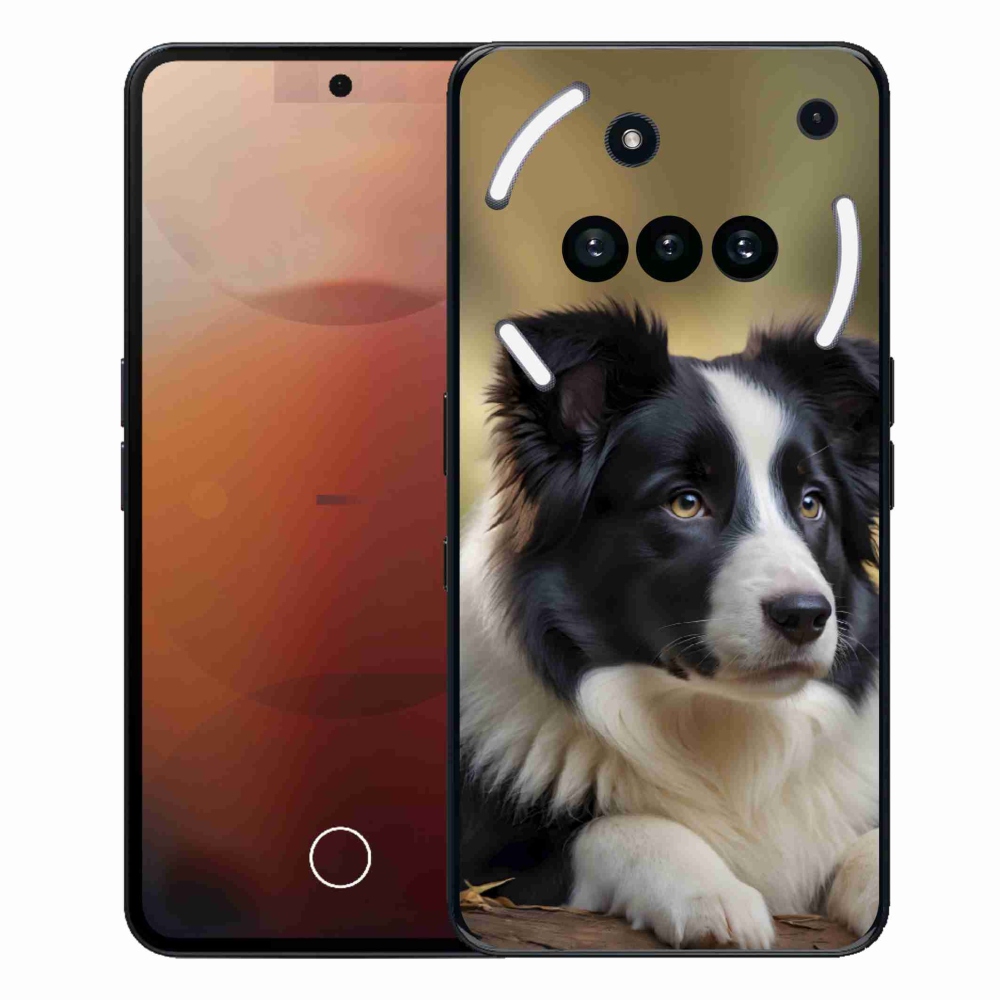 Zselés borító mmCase for Nothing Phone (3a) - border colie 2