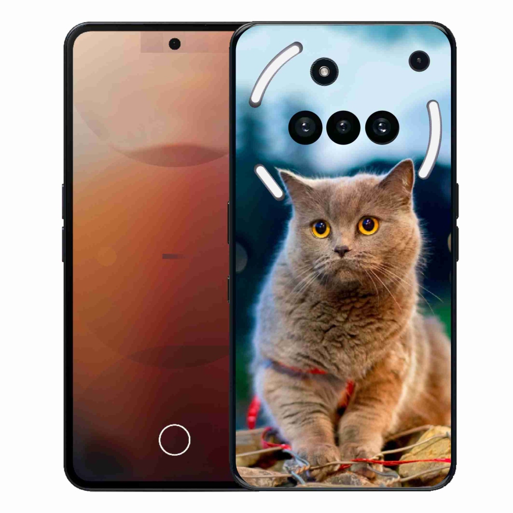 Gél védőburkolat mmCase a Nothing Phone (3a) számára - Brit kék 2