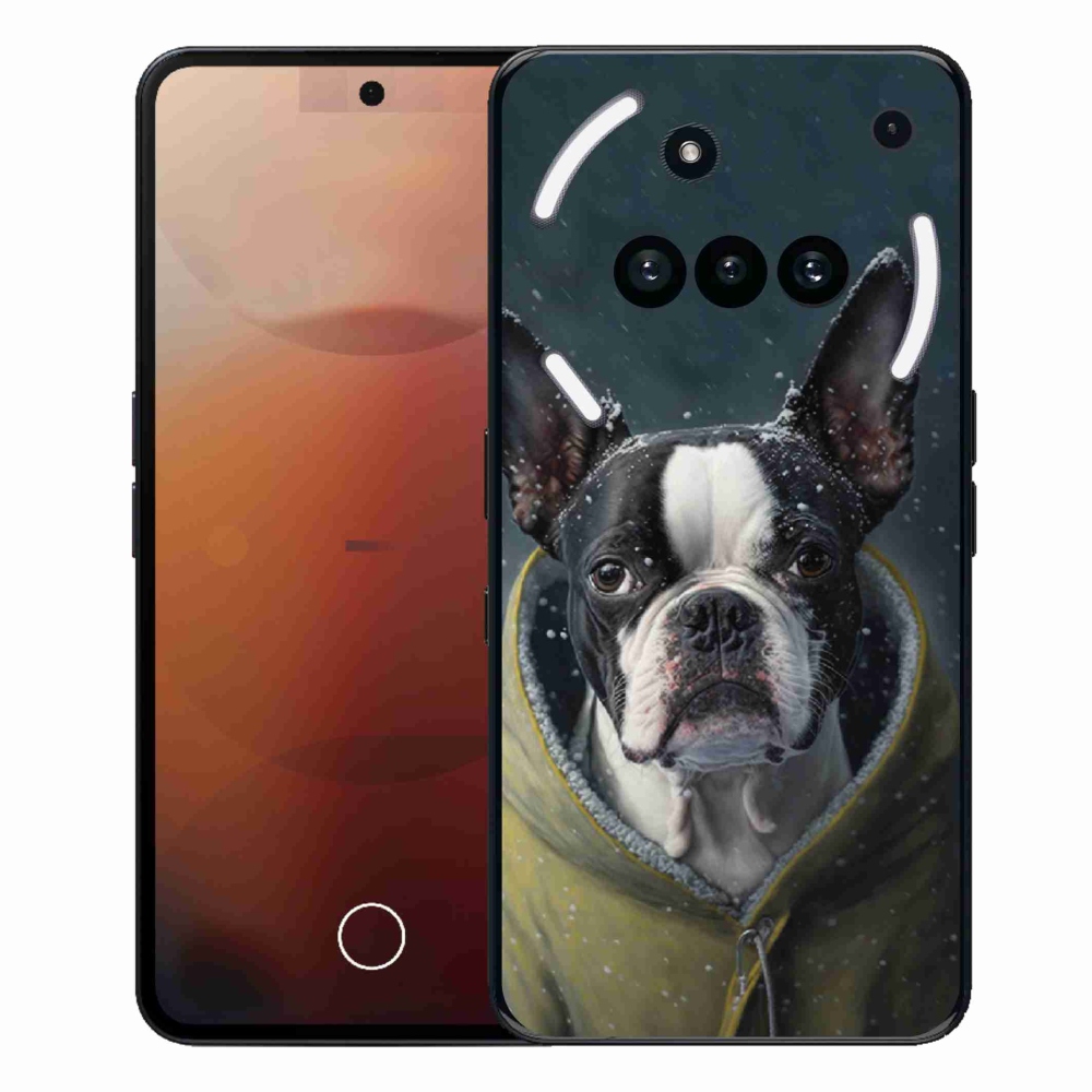 Zselés borítás mmCase a Nothing Phone-hoz (3a) - bulldog
