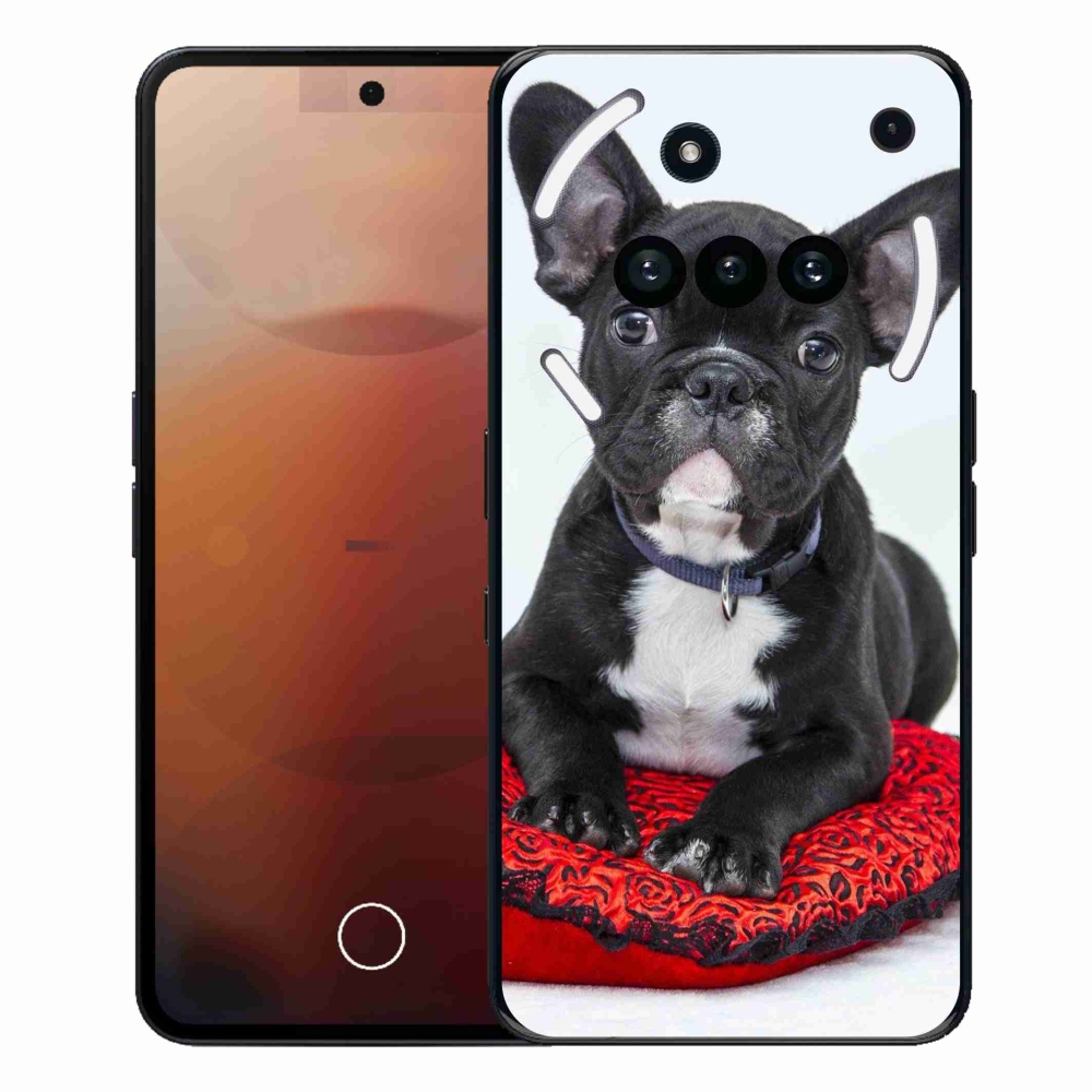 Zselés borítás mmCase a Nothing Phone-hoz (3a) - bulldog