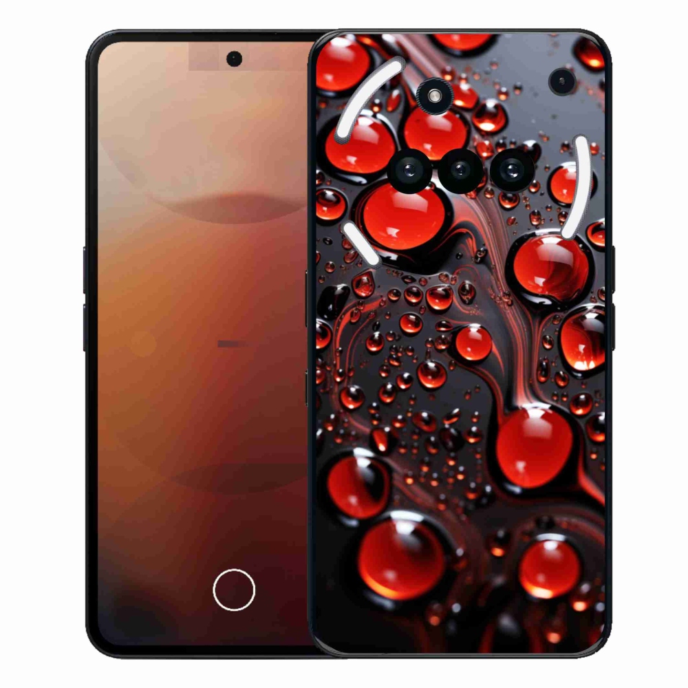 Zselés tok mmCase a Nothing Phone-hoz (3a) - piros csepp 2