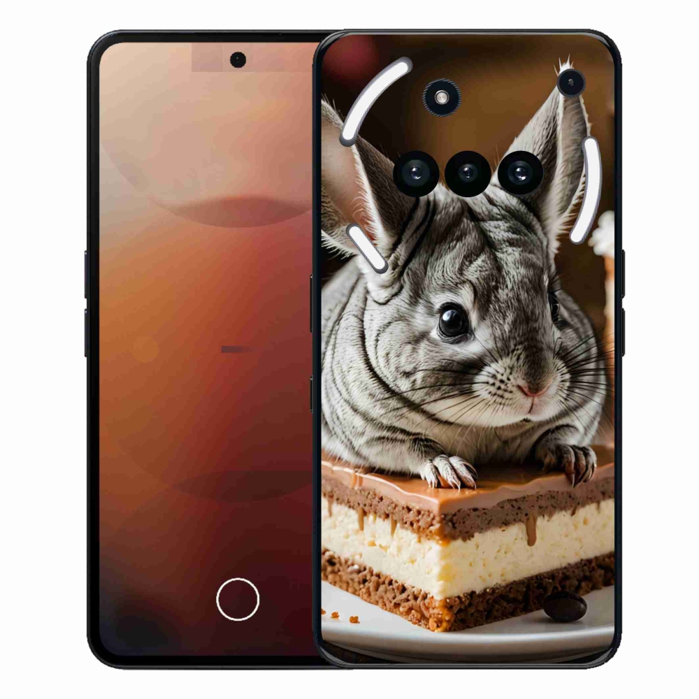 Zselés borító mmCase a Nothing Phone-hoz (3a) - chinchilla