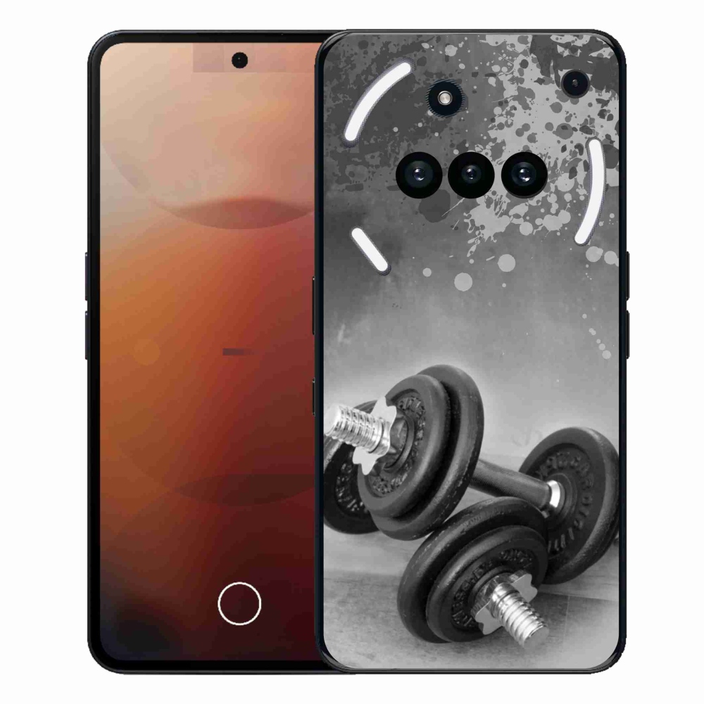Zselés borítás mmCase for Nothing Phone (3a) - súlyzók 1